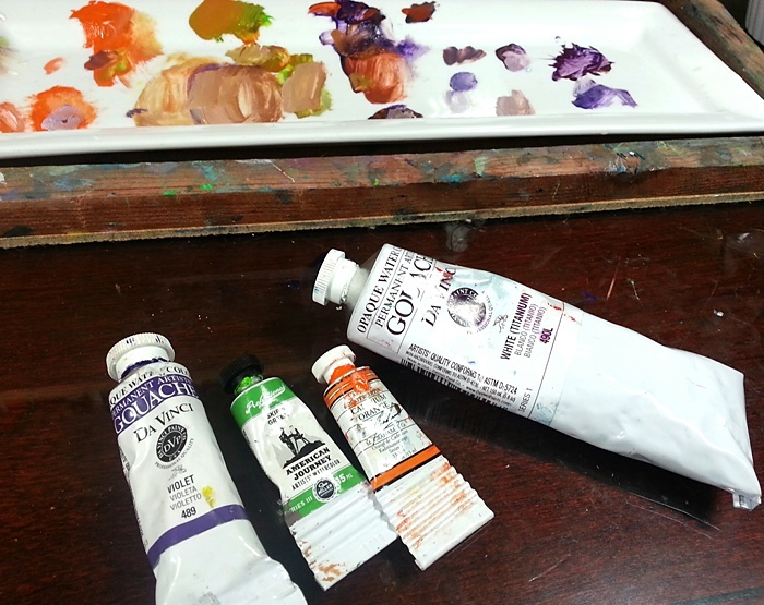 ART for the SOUL of it: Painting With a Limited Gouache Palette